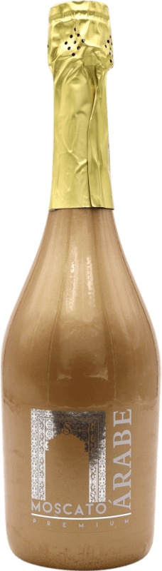 Envoi gratuit | Blanc mousseux Sani Primavera Árabe Premium D.O. Valencia Espagne Muscat 75 cl