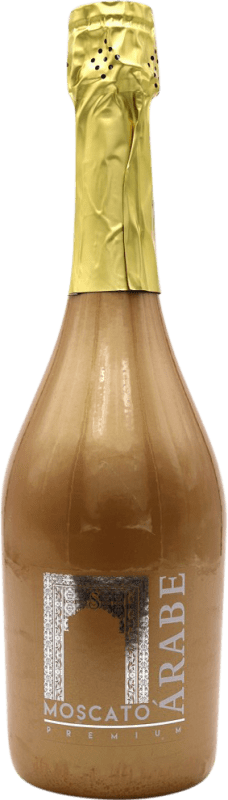 Envoi gratuit | Blanc mousseux Sani Primavera Árabe Premium D.O. Valencia Espagne Muscat 75 cl