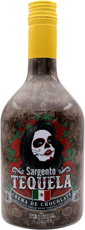 Kostenloser Versand | Cremelikör Sargento Tequela. Chocolate con Tequila Mexiko 70 cl