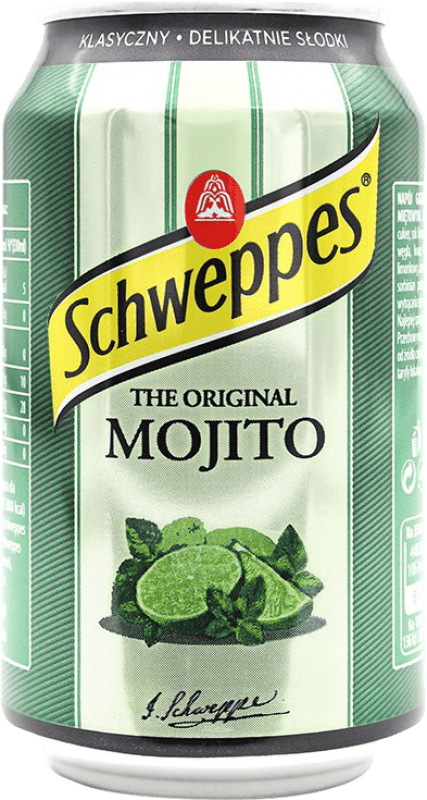 免费送货 | 调和剂 Mixer Schweppes 西班牙 罐 33 cl Mojito — 莫希托