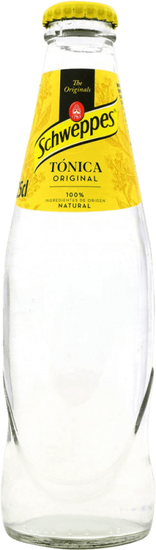 2,95 € Spedizione Gratuita | Bibite Schweppes Originale Bottiglietta 18 cl Tonic Water — Tonica
