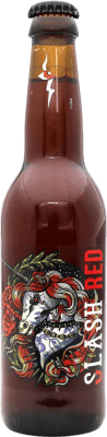 Bier Slash Red Drittel-Liter-Flasche 33 cl