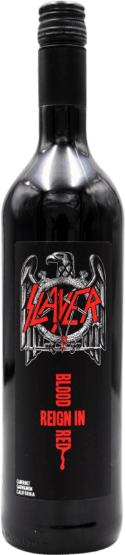 Free Shipping | Red wine Slayer Reign in Blood Red D.O. Jumilla Spain 75 cl