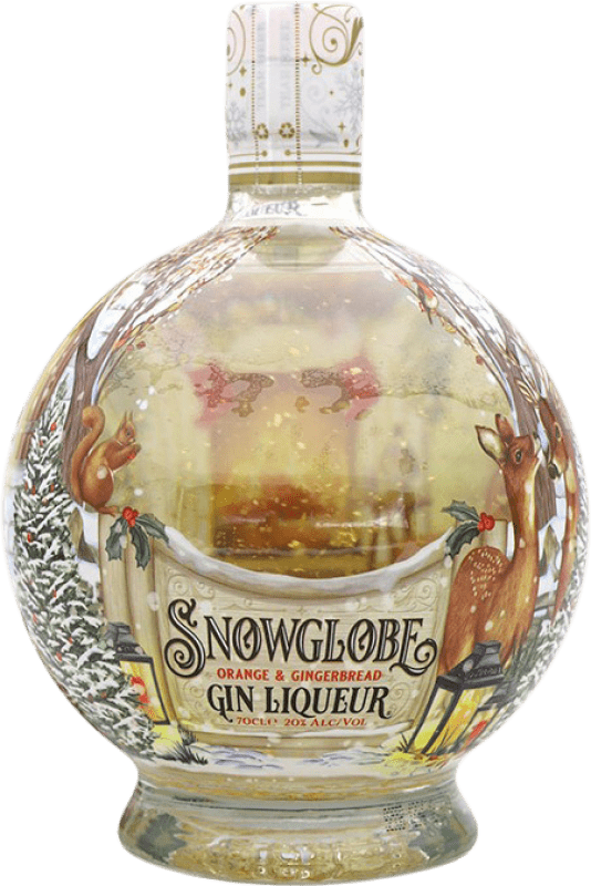 Envio grátis | Licores Snow Globe Orange & Gingerbread Reino Unido 70 cl