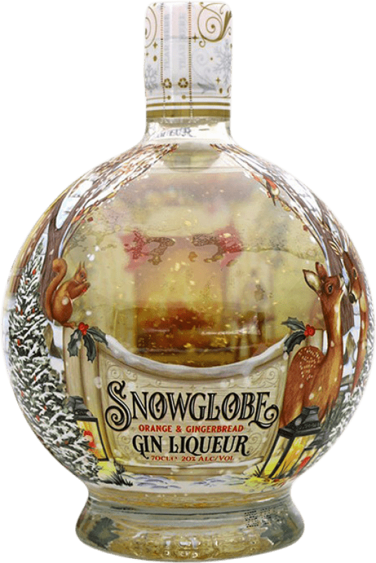 Envío gratis | Licores Snow Globe Reino Unido 70 cl Ginger — Jengibre, Orange — Naranja