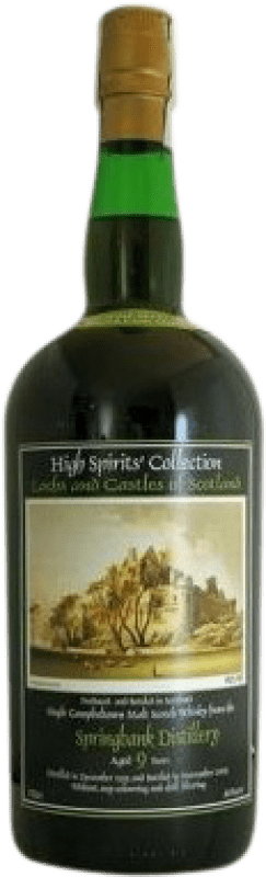 Free Shipping | Whisky Single Malt Springbank High Spirits Collection Collector's Specimen United Kingdom 9 Years Special Bottle 1,5 L