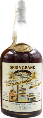 ウイスキーシングルモルト Springbank Local Barley 61º コレクターの標本 70 cl