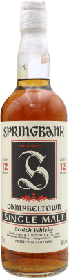 Виски из одного солода Springbank Коллекционный образец 12 Лет 70 cl