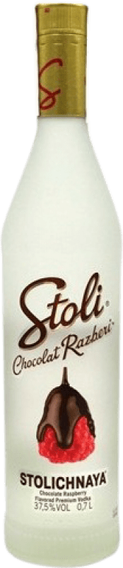 Бесплатная доставка | Водка Stolichnaya Stoli Chocolat Razberi Российская Федерация 70 cl