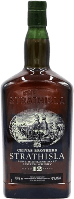 Envoi gratuit | Single Malt Whisky Strathisla Royaume-Uni 12 Ans 1 L