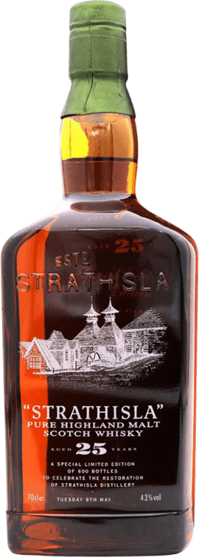 Envoi gratuit | Single Malt Whisky Strathisla Royaume-Uni 25 Ans 70 cl