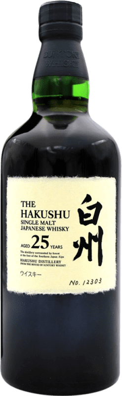 6 699,95 € Бесплатная доставка | Виски из одного солода Suntory Hakushu 25 Лет