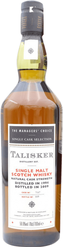 Free Shipping | Whisky Single Malt Talisker The Managers' Choice United Kingdom 70 cl