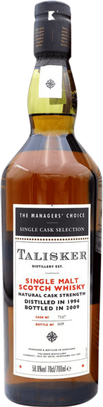 Kostenloser Versand | Single Malt Whisky Talisker The Managers' Choice Großbritannien 70 cl