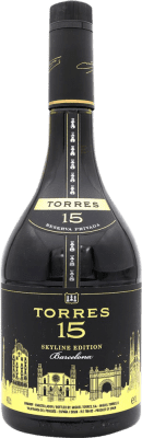 Brandy Conhaque Torres Skyline Edition Catalunya 15 Anos 1 L