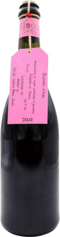 Free Shipping | Sweet wine Toso Fiocco di Vite Rosado D.O.C.G. Moscato d'Asti Italy 75 cl