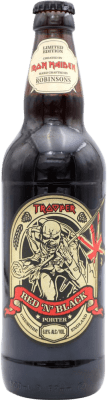 Kostenloser Versand | Bier Trooper Red N Black Großbritannien Medium Flasche 50 cl