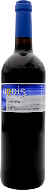 Free Shipping | Red wine Unnis D.O. Vinos de Madrid Madrid's community Spain Tempranillo 75 cl