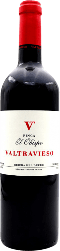 Envío gratis | Vino tinto Valtravieso Finca El Obispo D.O. Ribera del Duero España 75 cl