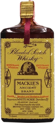 Whisky Blended White Horse Mackie's Ancient Brand Collector's Specimen