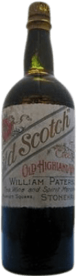 Виски смешанные William Paterson. Old Scotch Коллекционный образец 70 cl