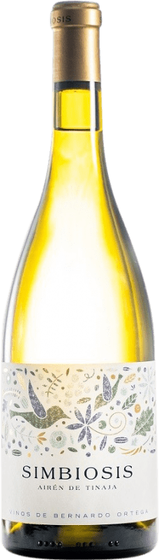 Envío gratis | Vino blanco Bernardo Ortega Simbiosis Tinaja I.G.P. Vino de la Tierra de Castilla Castilla la Mancha España Airén 75 cl