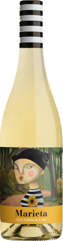Envoi gratuit | Vin Blanc Martín Códax Marieta D.O. Ribeiro Galice Espagne Palomino Fino 75 cl