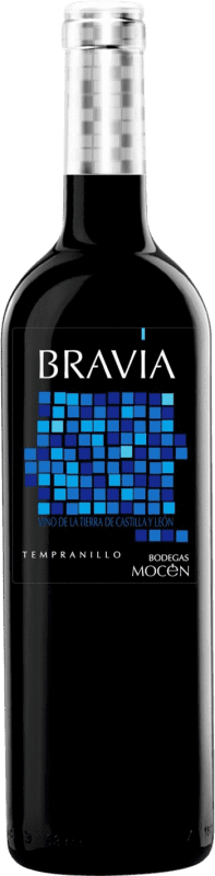 Бесплатная доставка | Красное вино Mocén Bravia I.G.P. Vino de la Tierra de Castilla y León Кастилия-Леон Испания Tempranillo 75 cl