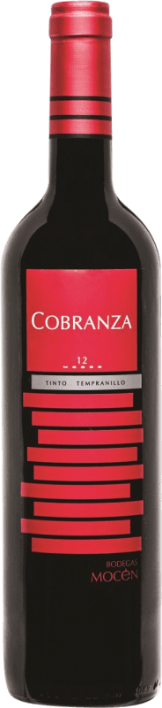 免费送货 | 红酒 Mocén Cobranza 12 Meses I.G.P. Vino de la Tierra de Castilla y León 卡斯蒂利亚莱昂 西班牙 Tempranillo 75 cl