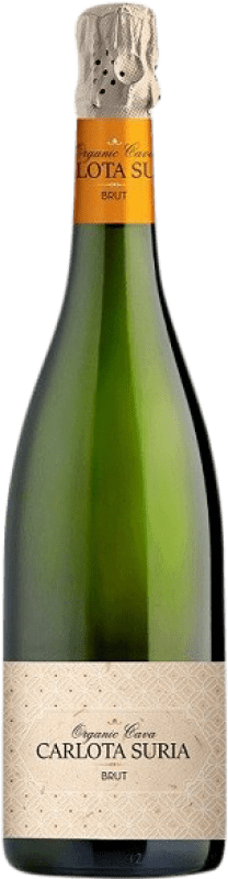 Envío gratis | Espumoso blanco Pago de Tharsys Carlota Suria Ecológico Brut D.O. Cava Comunidad Valenciana España Macabeo 75 cl