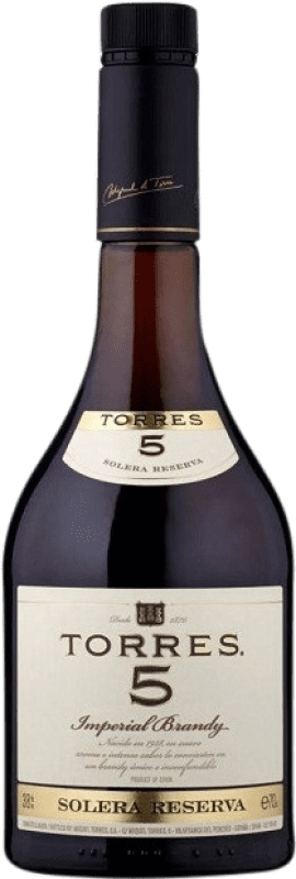 19,95 € Envio grátis | Brandy Conhaque Torres 5 Anos