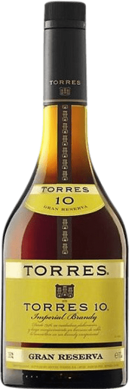 23,95 € Envio grátis | Brandy Conhaque Torres 10 Anos