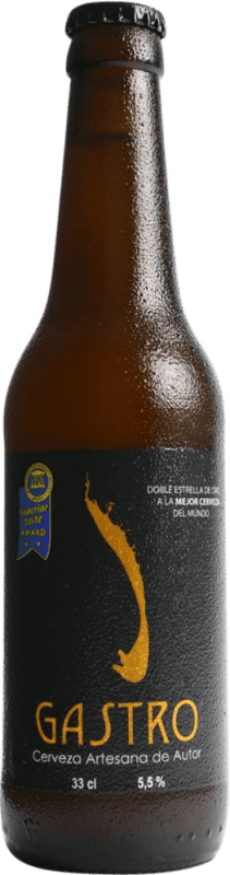 Spedizione Gratuita | Birra Gastro Castilla-La Mancha Spagna Bottiglia Terzo 33 cl