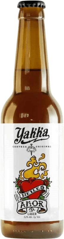 Free Shipping | Beer Yakka Amor Castilla la Mancha Spain One-Third Bottle 33 cl