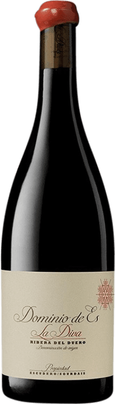 免费送货 | 红酒 Dominio de Es La Diva Fino D.O. Ribera del Duero 卡斯蒂利亚莱昂 西班牙 Tempranillo, Albillo 75 cl