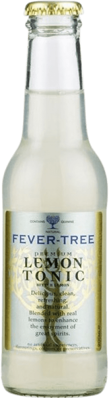 Spedizione Gratuita | Bibite e Mixer Fever-Tree Tonic Lemon Regno Unito Bottiglia Terzo 33 cl Senza Alcol