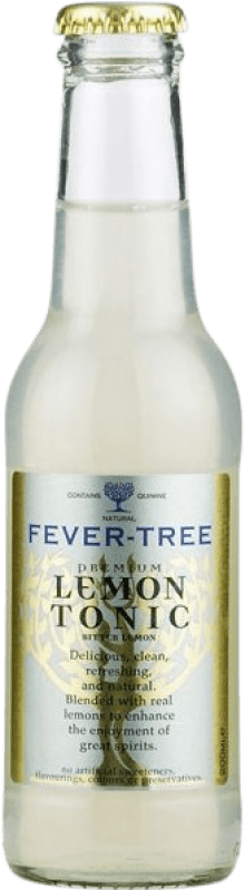 11,95 € | Refrescos Fever-Tree Reino Unido Botellín Tercio 33 cl Lemon — Limón, Tonic Water — Tónica Sin Alcohol
