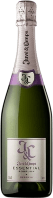 Envoi gratuit | Blanc mousseux Juvé y Camps Essential Púrpura D.O. Cava Catalogne Espagne Xarel·lo Demi- Bouteille 37 cl