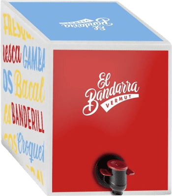 苦艾酒 Martí Serdà El Bandarra Rojo Macabeo 和 Xarel·lo Bag in Box 5 L