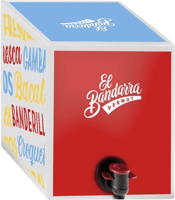 57,95 € | 苦艾酒 Martí Serdà El Bandarra Tinto — 红 拉里奥哈 西班牙 Macabeo — 马卡贝奥, Xarel·lo — 哈雷洛 Bag in Box — 盒中袋 5 L