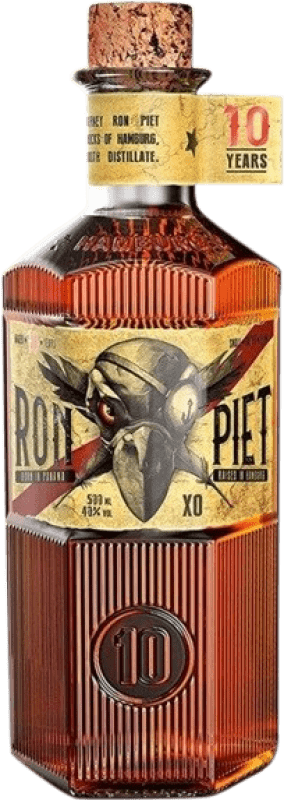 Envoi gratuit | Rhum Piet. Small Batch XO Panama 10 Ans 70 cl