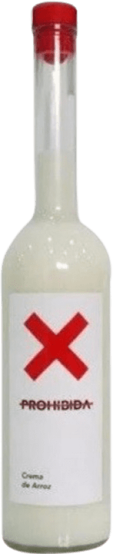 Kostenloser Versand | Cremelikör Prohibida. Arroz Spanien 70 cl