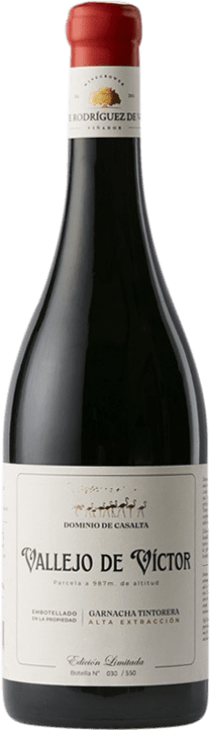 Free Shipping | Red wine Rodríguez de Vera Vallejo de Víctor Alta Extracción D.O. Almansa Castilla la Mancha Spain Grenache Tintorera 75 cl