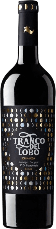 Envío gratis | Vino tinto Señorío del Júcar Tranco del Lobo D.O. Manchuela Castilla la Mancha España Bobal 75 cl