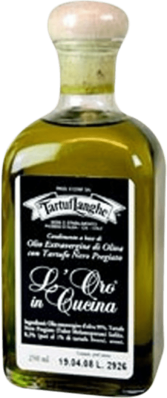 Envío gratis | Aceite de Oliva Tartuflanghe Italia Botellín Miniatura 10 cl Tartufo Nero — Trufa Negra