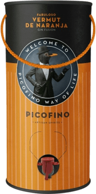 苦艾酒 Patito Ruso Picofino Gin Fusion Naranja 特别的瓶子 3 L