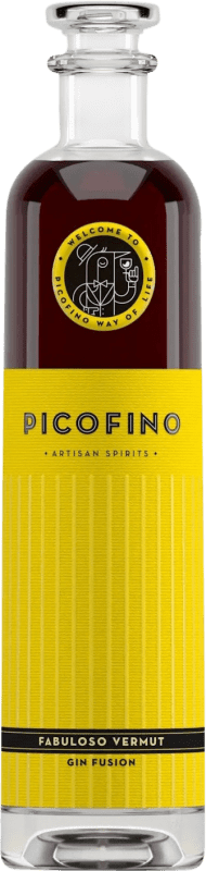 Free Shipping | Vermouth Patito Ruso Picofino Gin Fusion Principality of Asturias Spain 75 cl