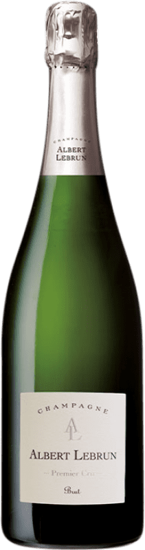 送料無料 | 白スパークリングワイン Albert Lebrun. Premier Cru Brut A.O.C. Champagne シャンパン フランス Pinot Black, Chardonnay, Pinot Meunier 75 cl