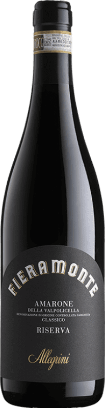 325,95 € | Red wine Allegrini Fieramonte Reserve D.O.C.G. Amarone della Valpolicella Italy Corvina, Rondinella, Corvinone, Oseleta 75 cl