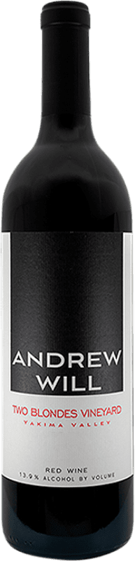 89,95 € | 赤ワイン Andrew Will Two Blondes Vineyard アメリカ Merlot, Cabernet Sauvignon, Cabernet Franc, Malbec 75 cl